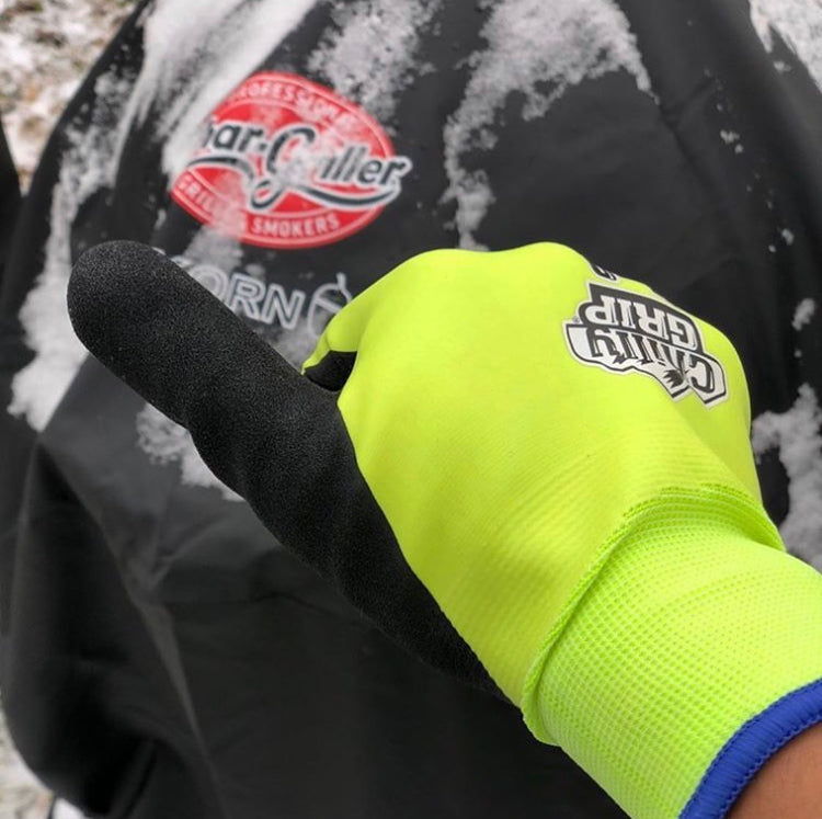 Chilly Grip H2O Waterproof Thermal Lined, Hi-Vis Gloves, Sizes M-XXL - GPS Gloves