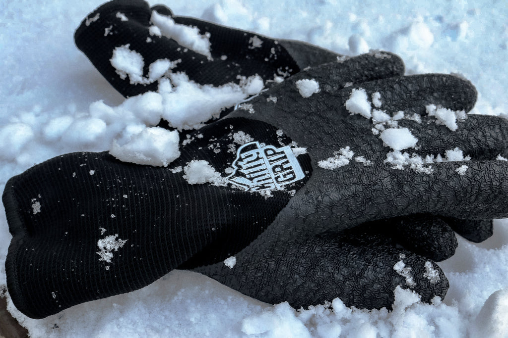 Red Steer Chilly Grip A328 Water Resistant Thermal Lined 3/4 Dip Rubber Palm, Sizes S-XXL, Sold By Pair - GPS Gloves