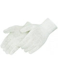 Cotton Poly String Knit Gloves, Natural White, 7 Gauge, Sold By Dozen - GPS Gloves