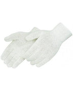 Cotton Poly String Knit Gloves, Natural White, 7 Gauge, Sold By Dozen - GPS Gloves
