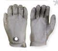 5 Finger Stainless Steel Glove With Metal Clasp, Sold By The Each - GPS Gloves