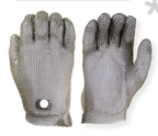 5 Finger Stainless Steel Glove With Metal Clasp, Sold By The Each - GPS Gloves