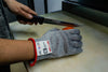 C9, 10 Gauge Cut Resistant Grey Glove w/Hang Up Loop ANSI Cut Level 6 - Sizes XXS-XXL