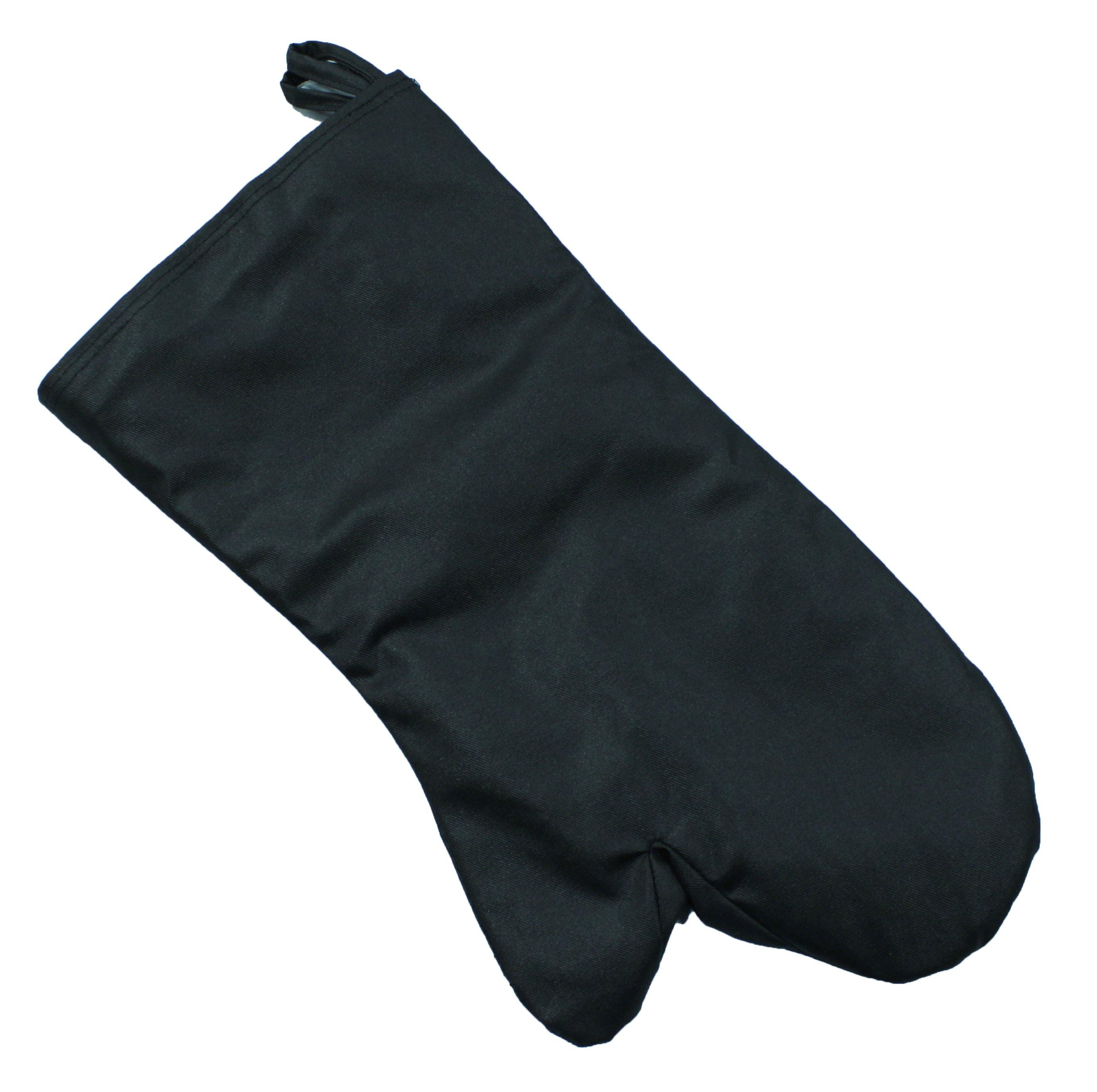 OvenGuard® 15" Oven Mitts, Burn & Steam Protection, 500 Degree Temp Rating, Black - GPS Gloves