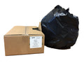 12-16 Gallon Trash Bags, 24" x 32", Black, 500 Per Case, Folded - GPS Gloves