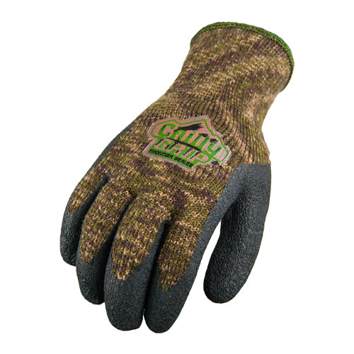 Red Steer Chilly Grip The Original Camo A313 Heavyweight Thermal-Lined Full-Fingered Work & General Purpose Gloves, Camo/Black - GPS Gloves
