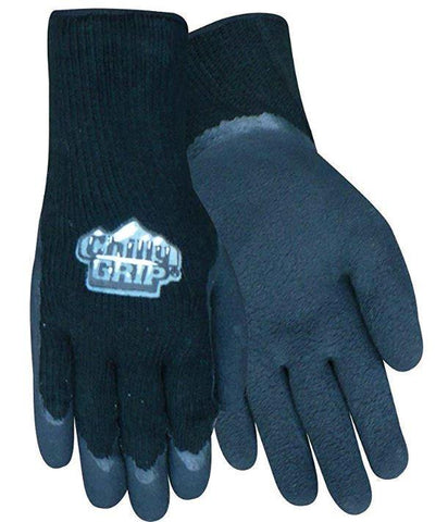 Chilly Grip Foam Latex Glove, Black, Insulated, Sizes S-XL