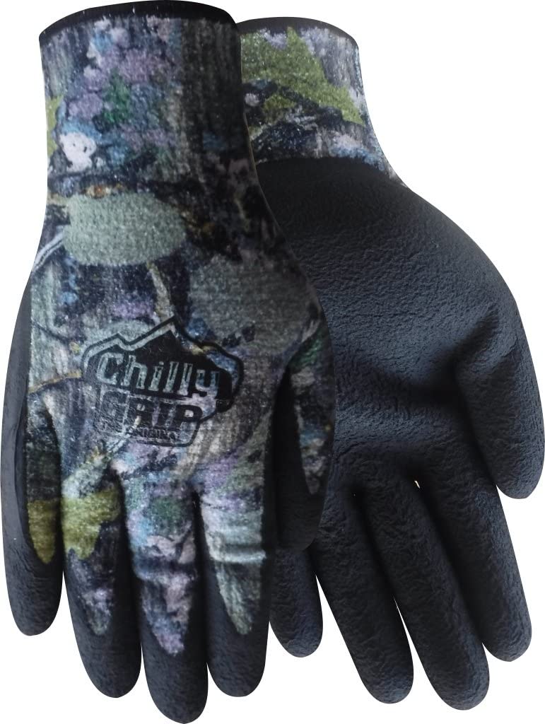 Red Steer A327WC-XL Chilly Grip Woodland Camo Thermal Multi-Purpose Gloves - GPS Gloves