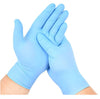 Blue Nitrile Disposable Gloves - 100 Pack - Powder Free Gloves – 3 Mil Thickness - Sizes S-XL