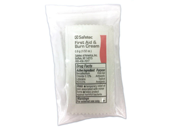 First Aid & Burn Cream Packets, 6 Per Pack, Antiseptic & Topical