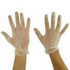 GPS Standard Vinyl Powder Free Disposable Gloves, 4 mil, 100 Per Box, 10 Boxes Per Case - GPS Gloves
