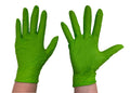 The Green Diesel, Powder Free Nitrile Disposable Gloves, 8 Mil, Sizes M-XXL - GPS Gloves