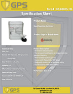 Traxol Isopropanol Antiseptic 75% Topical Solution Hand Sanitizer, 10 Liter Bottle, Spigot Included - GPS Gloves