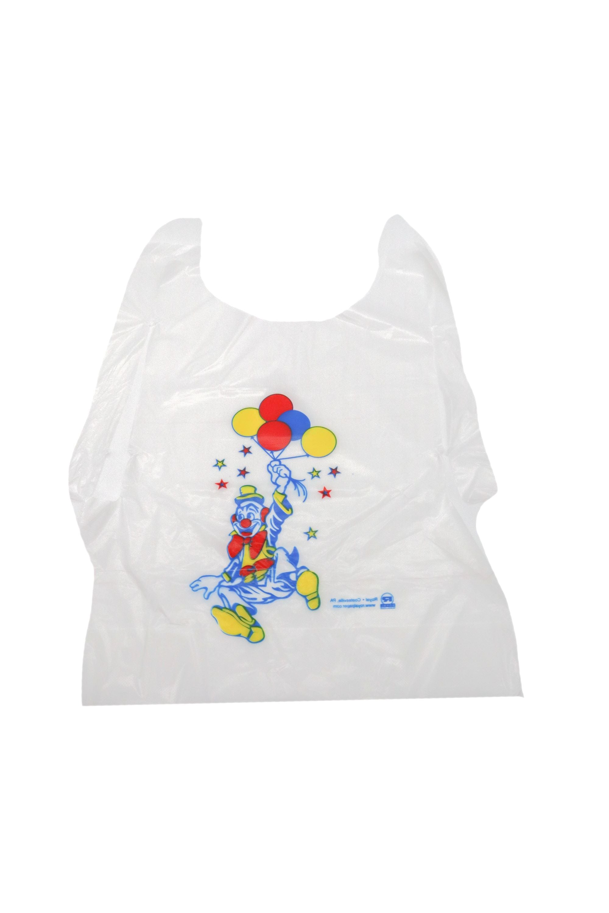 Children's Poly Bib (Kids Kritters), 10.5" x 15", 500 Per Case - GPS Gloves