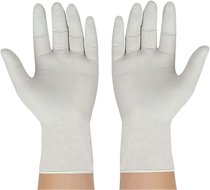 Latex Exam Powder Free Disposable Gloves, 100 Per Box, 10 Boxes Per Case - GPS Gloves