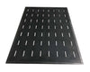 Slip Shield Mat, Slip Resistant Floor Mat, 3' x 5', Commercial Kitchen Grade Nitrile Rubber, Antimicrobial, Grit Top, Drainage Slots, Lightweight, Low Profile, Sold by Each