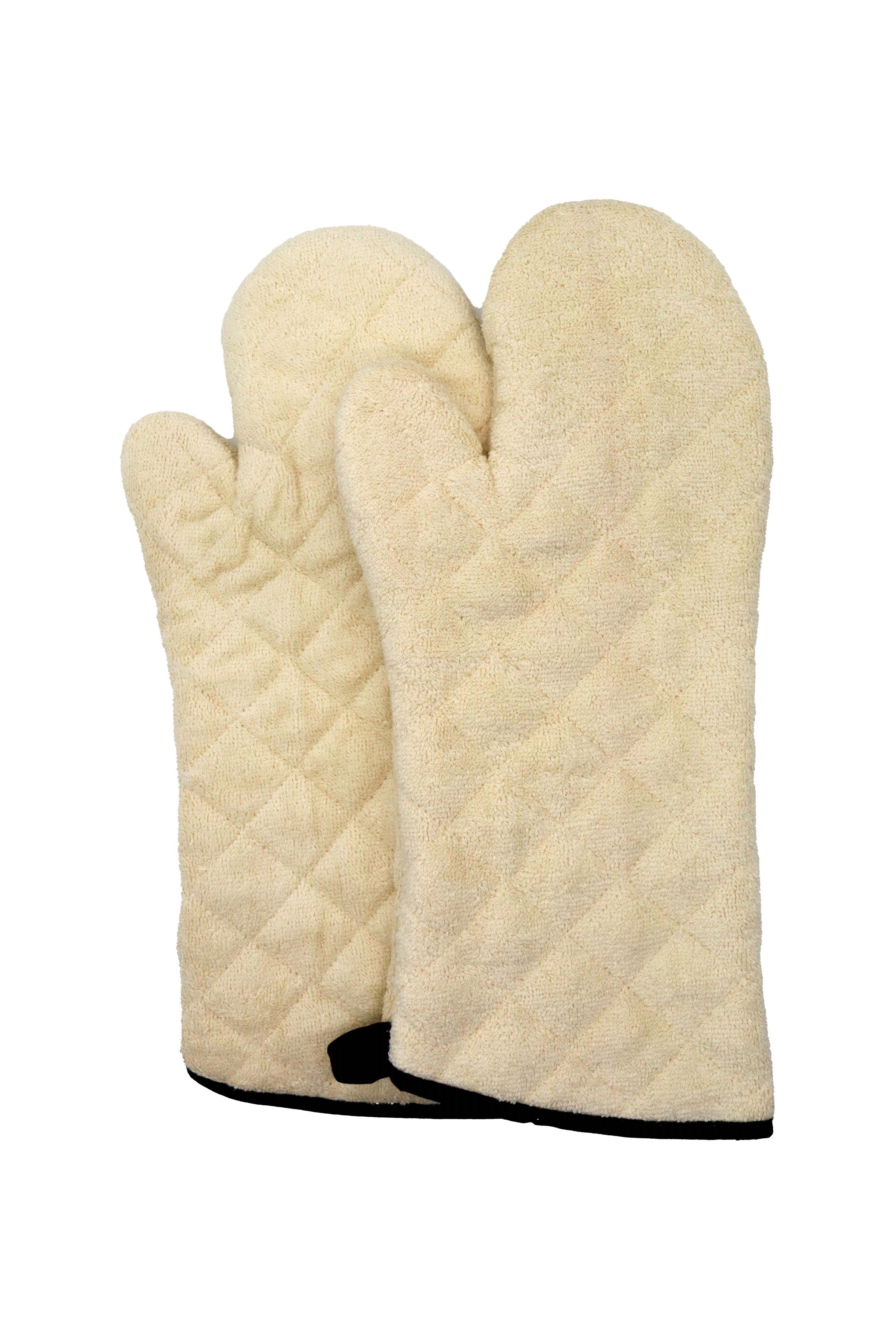 6 pcs, 3 pairs Terry Cloth Mitts 13 Industrial Oven Mitts for Heat Care, 1  unit - Kroger