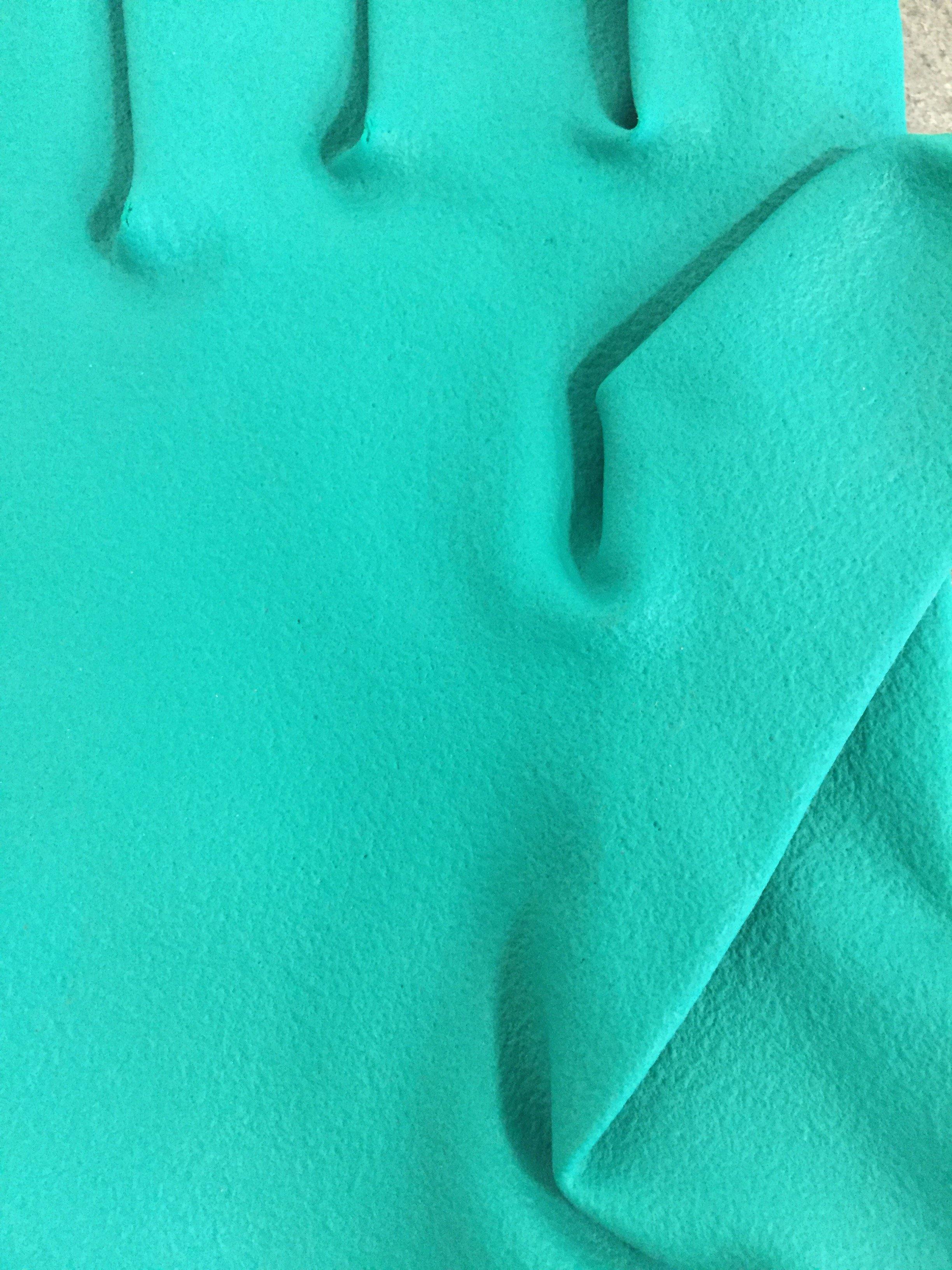 Nitri-Clean, Green Nitrile, 22mil, 18" Length, Unlined Gloves - GPS Gloves