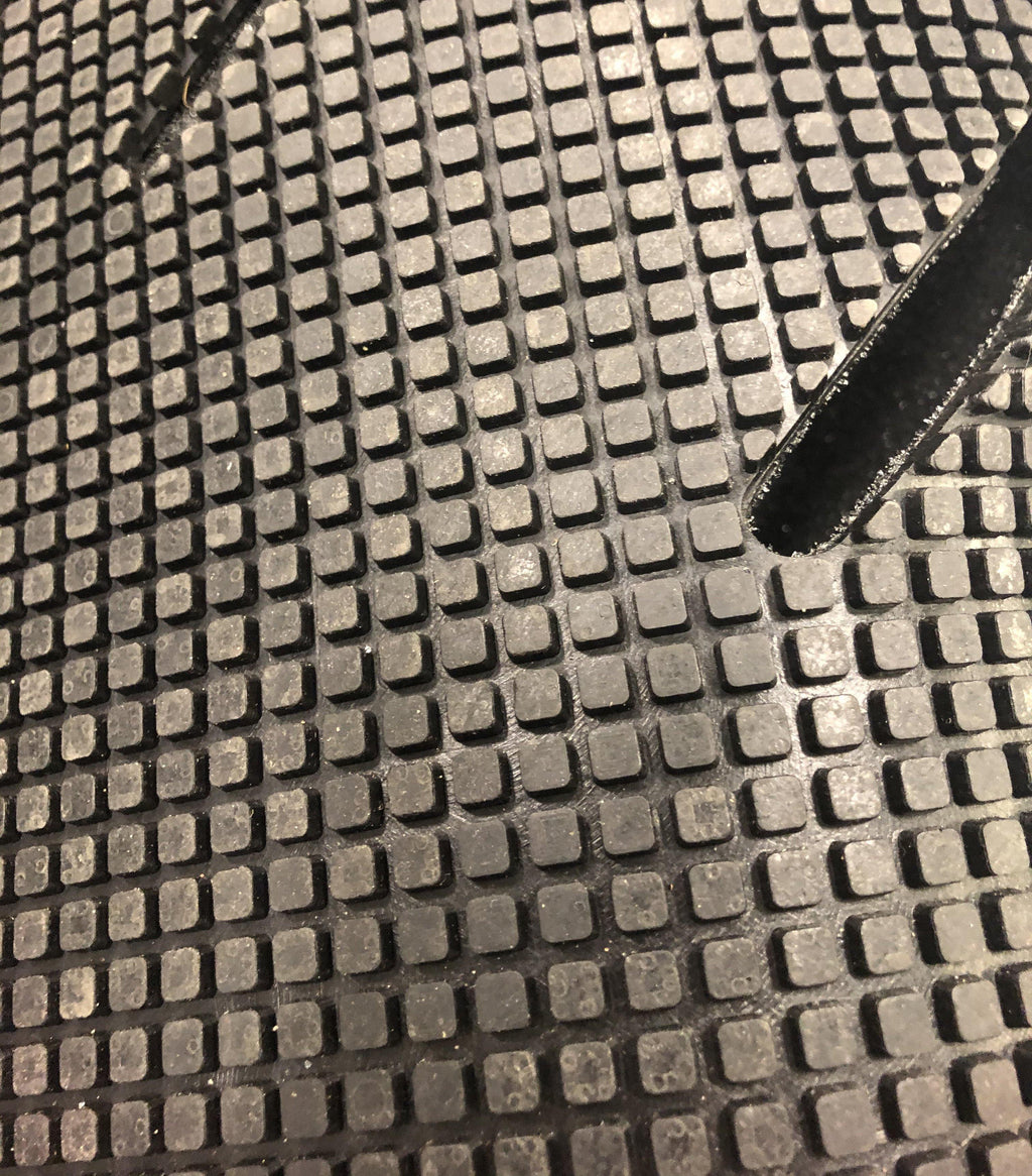 Slip Shield Mat, Slip Resistant Floor Mat, 3' x 5', Commercial Kitchen Grade Nitrile Rubber, Antimicrobial, Grit Top, Drainage Slots, Lightweight, Low Profile, Sold by Each - GPS Gloves
