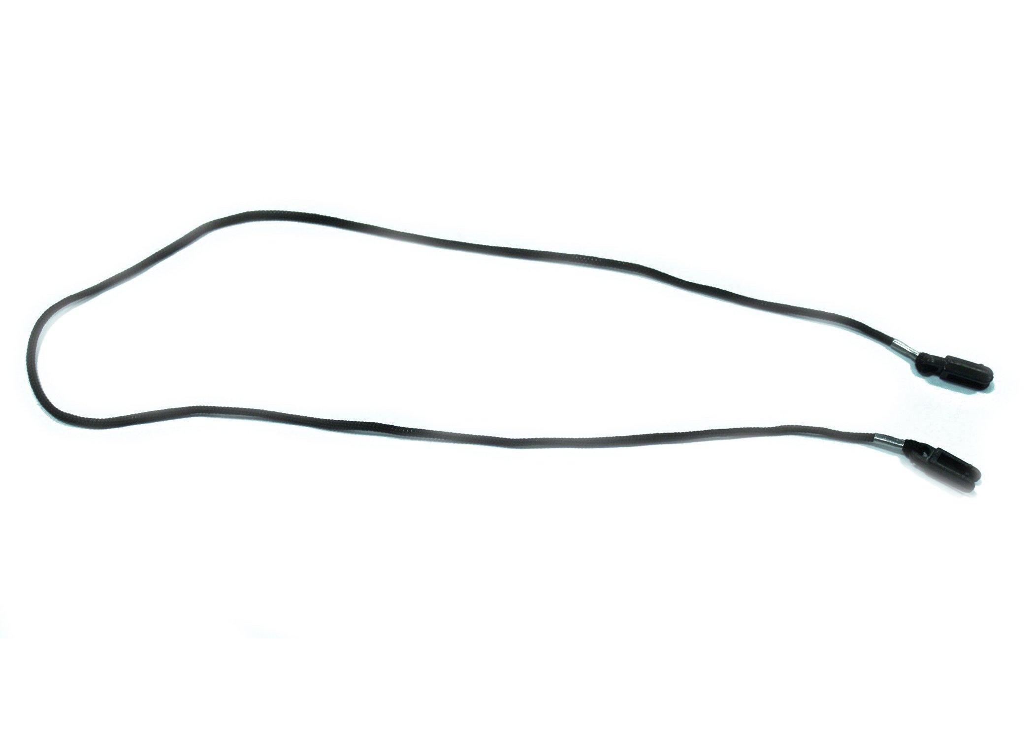 Black Safety Glass Cord, Round and Thin Loops - GPS Gloves